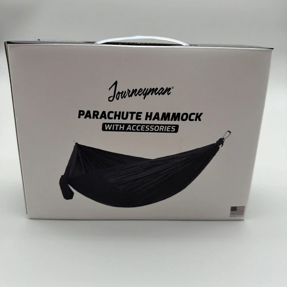 Journeyman Parachute Hammock w/Accessories Camping Hiking Rock Climbing Backyard